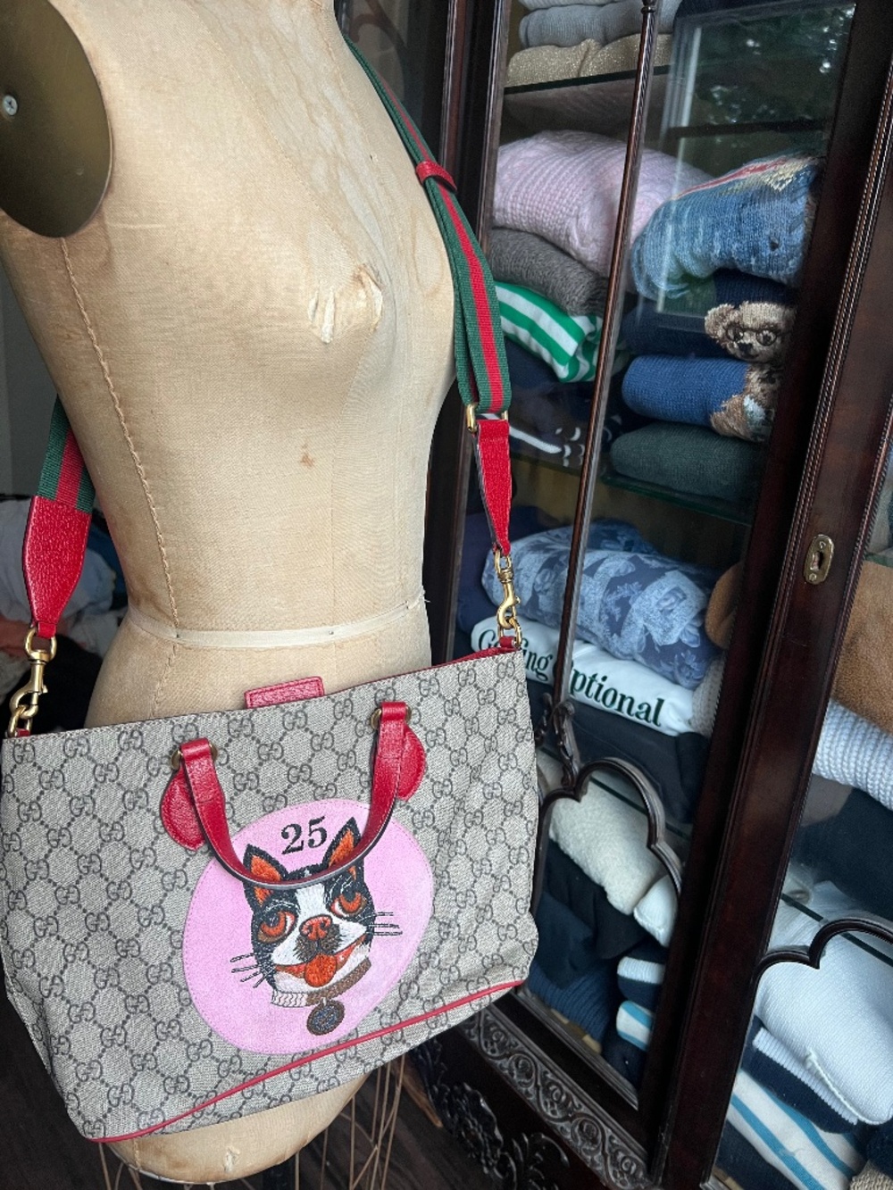 Gucci boscoe purse
